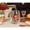 Silver Buffalo The Golden Girls Rainbow "Squad" Teardrop Stemless Wine Glass | Holds 20 Ounces - 3 of 4