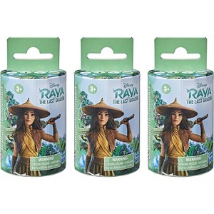 Disney Raya and the Last Dragon Surprise 3-Pack Figures | Mystery Blind Box Collectible Set - 1 of 4