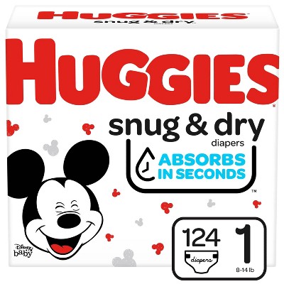 huggies box of diapers size 2