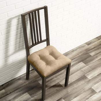 Cotton Striped Chair Pad Black/Natural - Threshold™
