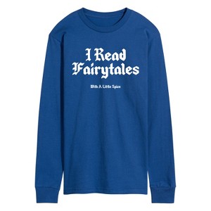 Men's - Instant Message - Read Spice Fairytales Long Sleeve Graphic T-Shirt - 1 of 4