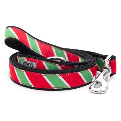 The Worthy Dog Holiday Stripe Dog Leash