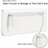 Wikineon RFID Blocking Wallet for Women - Ultra Slim Leather Credit Card Holder Clutch, Anti-Theft Technology Protects Personal Info,White - 4 of 4