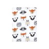 Hudson Baby Unisex Baby Cotton Flannel Burp Cloths Bundle, Woodland Faces, One Size - 3 of 4