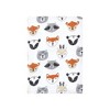 Hudson Baby Unisex Baby Cotton Flannel Burp Cloths Bundle, Woodland Faces, One Size - image 3 of 4