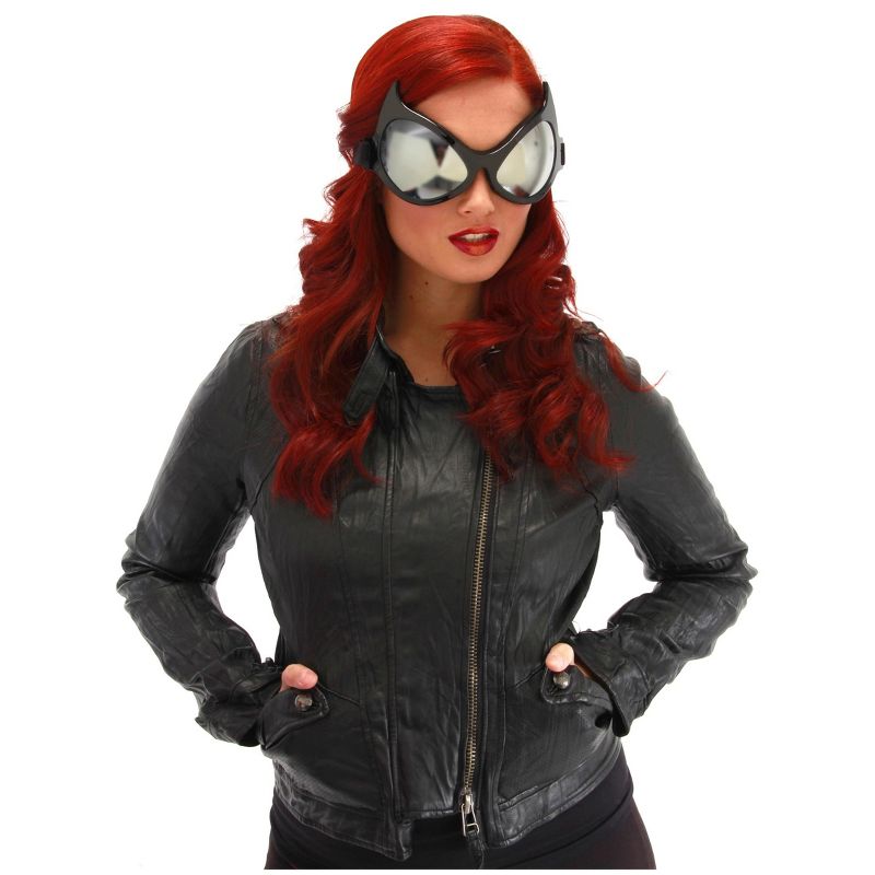 HalloweenCostumes.com  Women Women's Cat Eye Goggles, Black, 1 of 2
