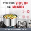 Bakken-Swiss Deluxe Stainless Steel Stockpot with Tempered Glass See-Through Lid - 3 of 4