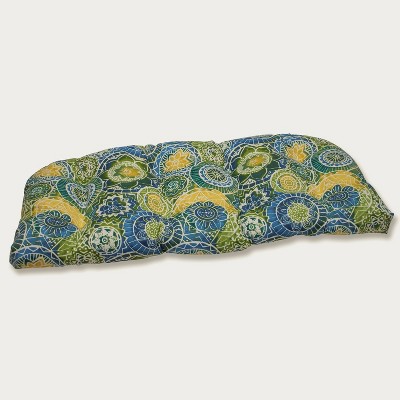 Outdoor Wicker Loveseat Cushion - Omnia - Pillow Perfect