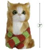 Ornativity Christmas Mini Cat Ornament - Orange - 3 of 4