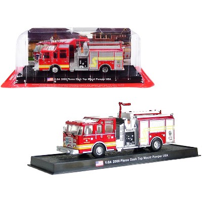 2006 Pierce Dash Top Mount Pumper Fire Engine Red "Wichita Fire Department" (Kansas) 1/64 Diecast Model by Amercom