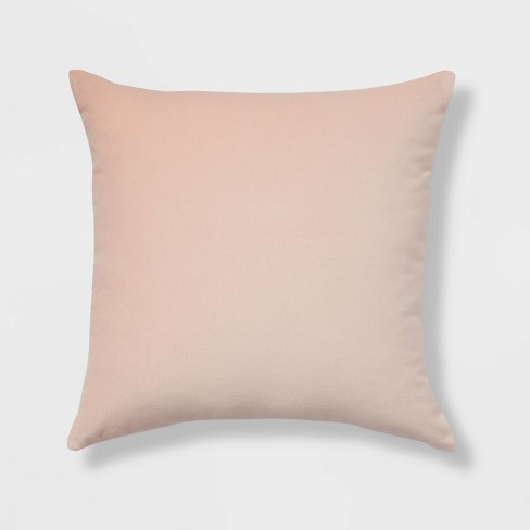 Buy Velvet Super Soft Cushion Covers- Set of 2 (Peach, 18 x 18