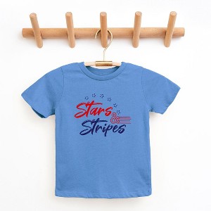 The Juniper Shop Stars And Stripes Toddler Short Sleeve Tee - 1 of 2