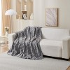 Double-Sided Cooling Comforter, Lightweight & Breathable, Machine Washable, Thin Summer Quilt, 59"x79", Dark Gray - 3 of 4