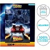 Aquarius Puzzles Back To The Future Out A Time 500 Piece Jigsaw Puzzle - 3 of 3