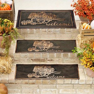 The Lakeside Collection Welcome Wagon Set of 2 Stair Treads or Doormat - Doormats - 1 of 4