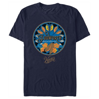 Men's Wonka Slugworth Chocolate Logo T-shirt : Target