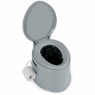 Chery Life 5L Portable Travel Toilet with Paper Holder for Outdoor