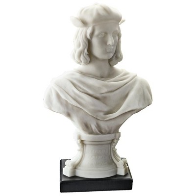 Design Toscano Raphael Sanzio da Urbino Renaissance Master Bonded Marble Resin Statue
