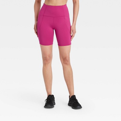 target pink biker shorts