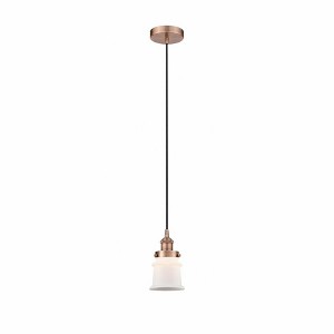 Canton - 1 Light Mini Pendant In Industrial Style-9.25 Inches Tall and 5.25 Inches Wide - 1 of 1
