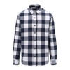 Braveman | Men's Button Down Long Sleeve Plaid Shirt - 4 of 4