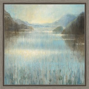 Amanti Art Through the Mist Square by Danhui Nai Canvas Wall Art Print Framed 16-in. x 16-in. - 1 of 4