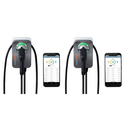 ChargePoint Home Flex Level 2 EV Charger, Hardwired EV Fast Charge Station, Electric Vehicle Charging Equipment Compatible with All EV Models (2 Pack)