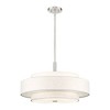 Livex Lighting Monroe 5 - Light Pendant in  Brushed Nickel - 4 of 4