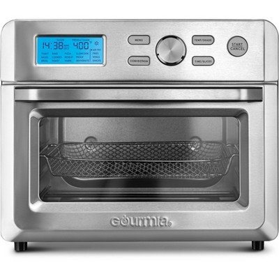 Gourmia Digital Stainless Steel 16-in-1 Toaster Oven Air Fryer - Silver