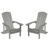 Sonkuki  2-Pack Recycled Plastic Wood Adirondack Chair - 2 of 4