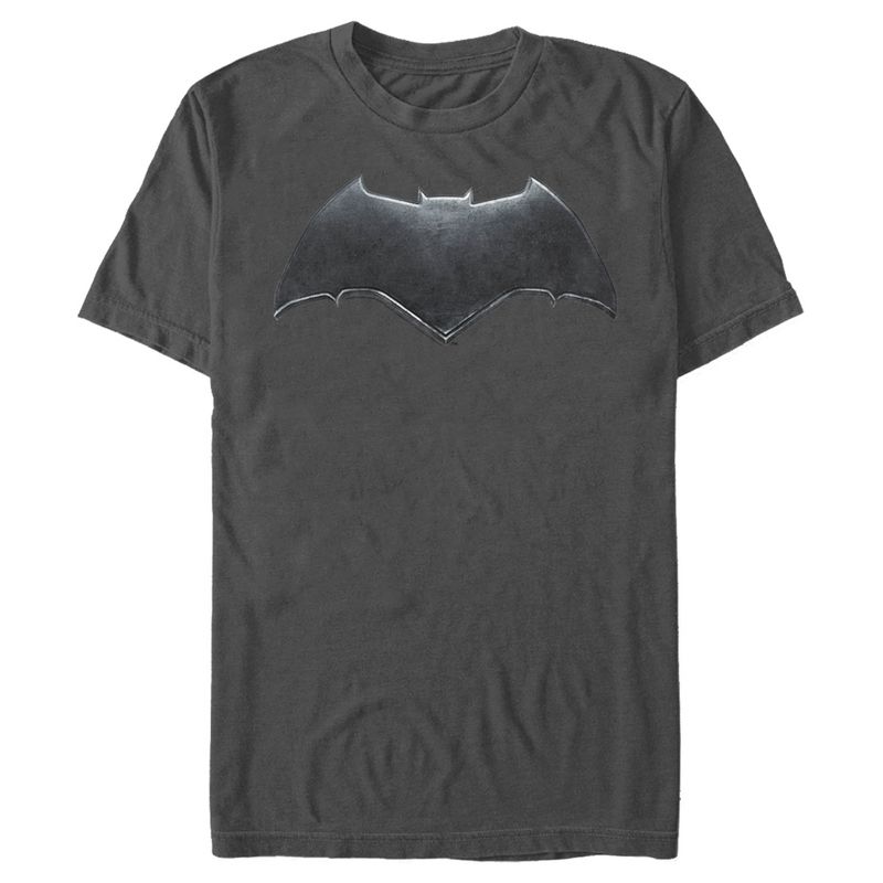 Men's Zack Snyder Justice League Batman Logo T-Shirt, 1 of 6