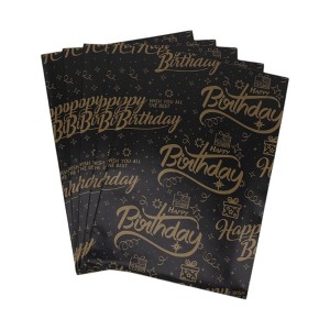 Unique Bargains Gift Wrap Paper Glossy Coated Paper 27.56 "x19.69 " 5Pcs - 1 of 4