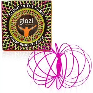 Fun In Motion Toys Glozi - Glow-in-the-Dark Pink Fidget Toy, Ages 8+, Fidget Toy - 1 of 1