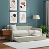 Glenwillow Home Twin Daybed with Roll-Out Trundle Bed - 2 of 4
