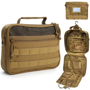 Narwey Tactical Toiletry Bag for Men,Men's Travel Toiletry Bag,Hanging ...