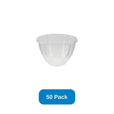 Inno-Pak 48 oz Salad Bowl RPET Clear - Pack of 50