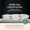 ComfyDown 800 Fill Power Down Comforter - 100% Cotton Cover  Twin (86" x 82")  Made in USA - 3 of 4
