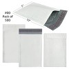 UOFFICE 500 Poly Bubble Mailer Bags 5x10" - #00 Padded Envelopes - 2 of 4