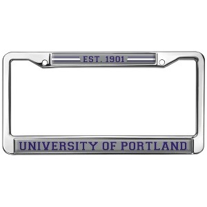 University of Portland School Logo Full Size Standard License Plate Metal Frame - 1 of 4
