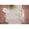 C&F Home Markle Jacquard Clay Cotton Woven Placemat Set of 6 - image 2 of 3