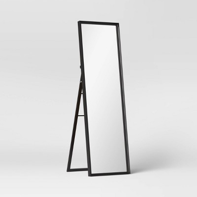 18" x 65" Classic Wood Mirror Black - Threshold™