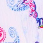 white painterly paisley