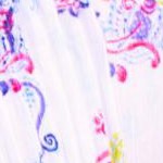 white painterly paisley