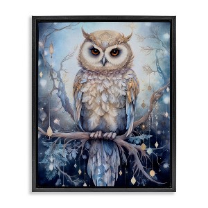 Stupell Industries Owl on Twinkling Branch, 17" x 21" - 1 of 4