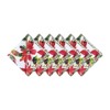 C&F Home Poinsettia Berries Christmas Napkin Set of 6 - 2 of 4