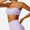 Anna-Kaci Active Women's Square Neck Sports Bra with Thin Straps - 3 of 4