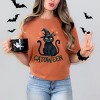 Simply Sage Market Catoween Cat Garment Dyed Tee - 2 of 4