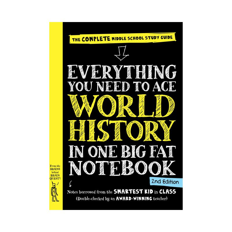 Everything You Need to Ace World History in One Big Fat Notebook, 2nd Edition - (Big Fat Notebooks) by  Workman Publishing (Paperback), 1 of 2