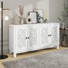 Bella Depot 60''W Large Storage Sideboard Buffet - 4 of 4