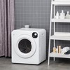 Homelabs Compact Laundry Mini Dryer with 5 Drying Programs – Front Load –  White – The Market Depot